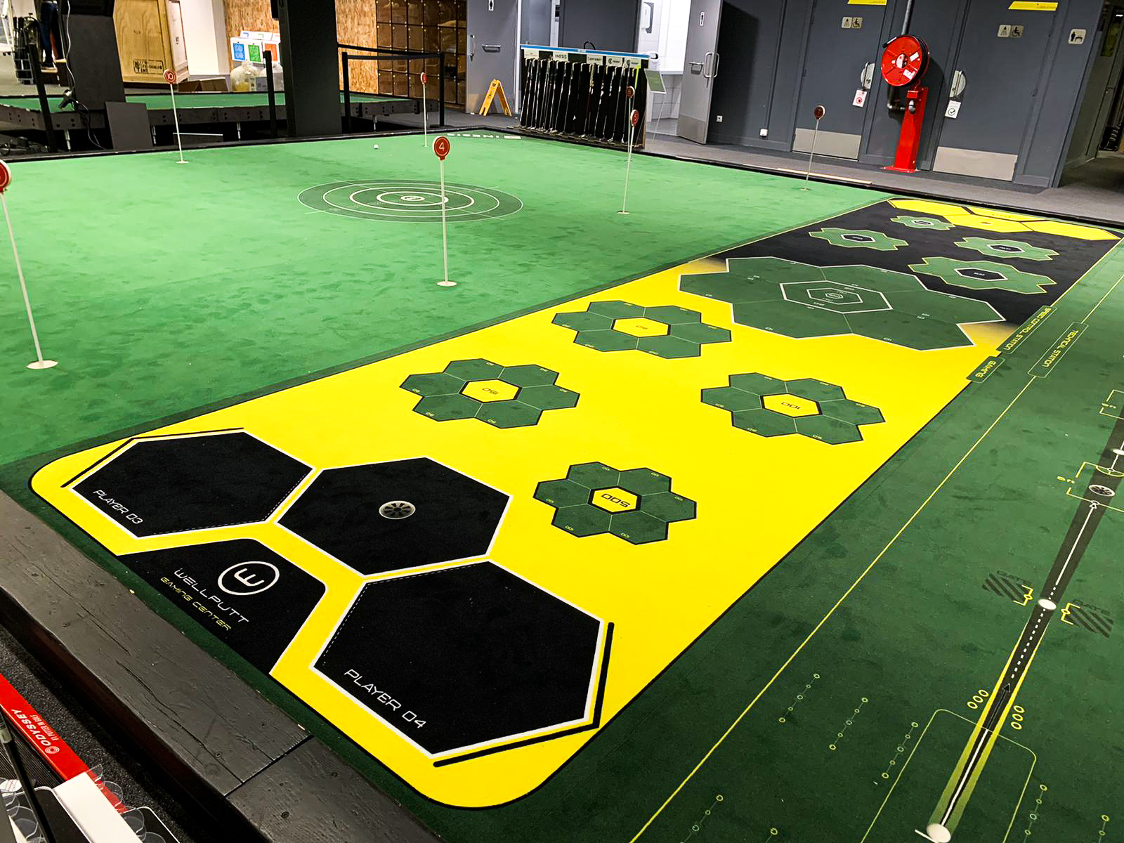 Inesis Golf Park custom training surface