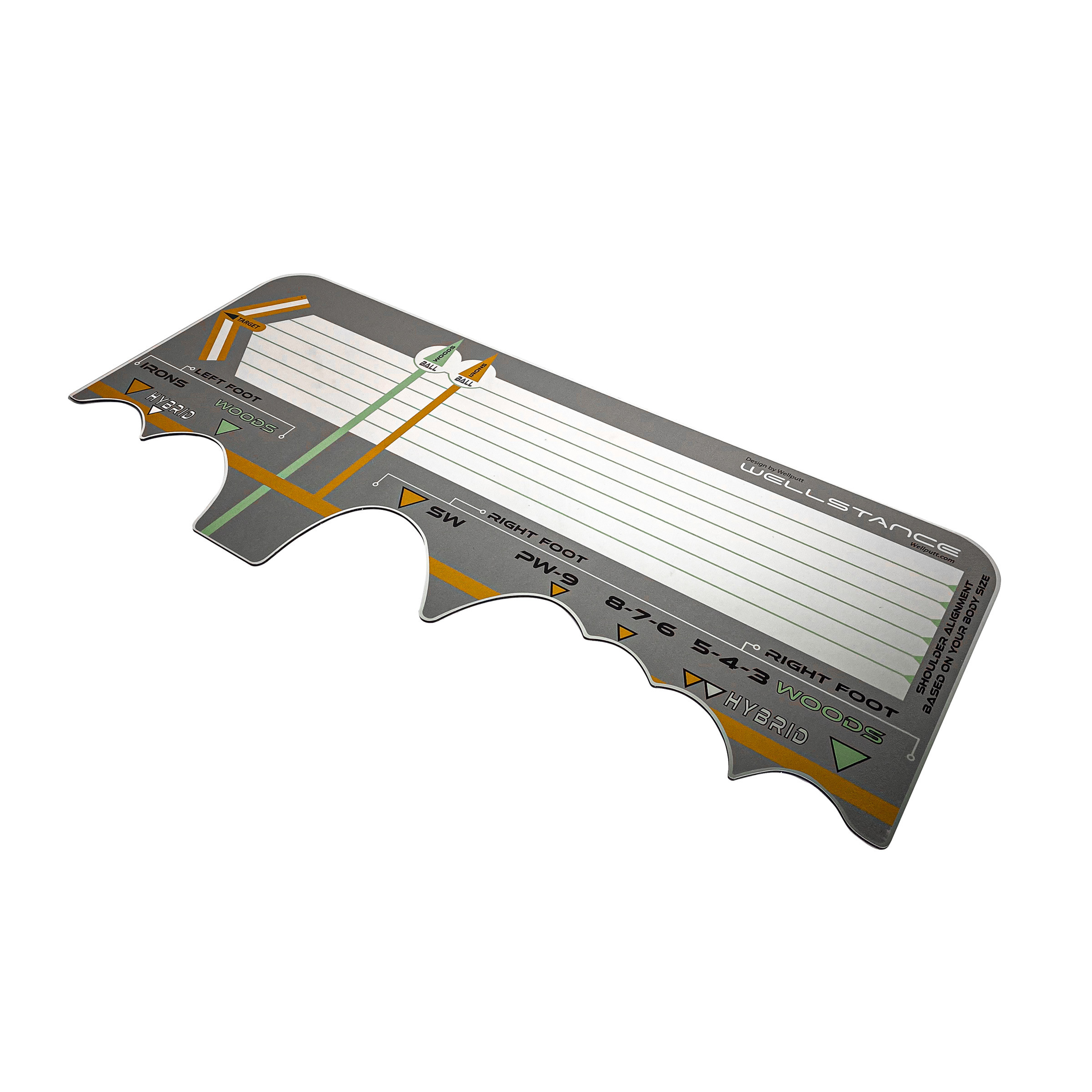WELLPUTT製　WELLSTANCE ― ショット練習用 アドレス補助器具 WELLSTANCE ― ショット練習用 アドレス補助器具｜テックウインド