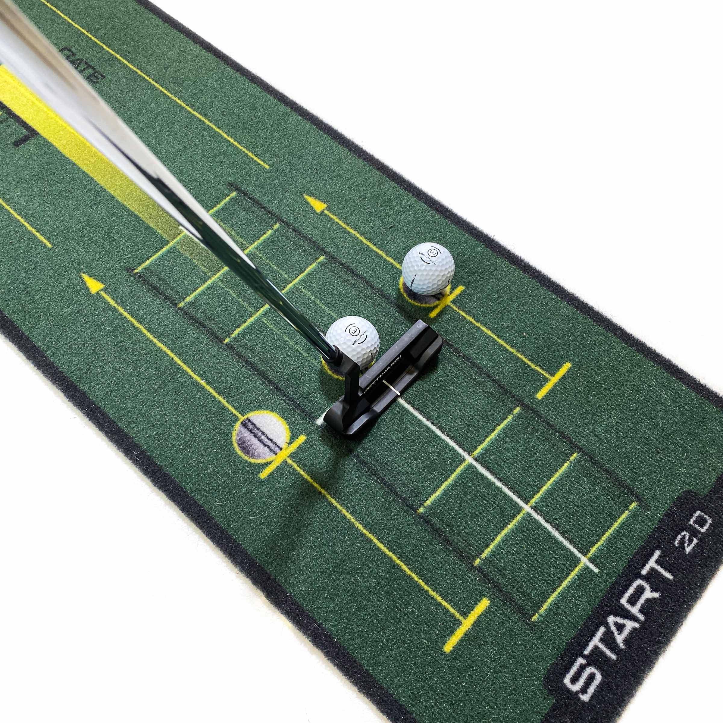 Putting training mat golf indoor - 3m Start 2.0 | Wellputt