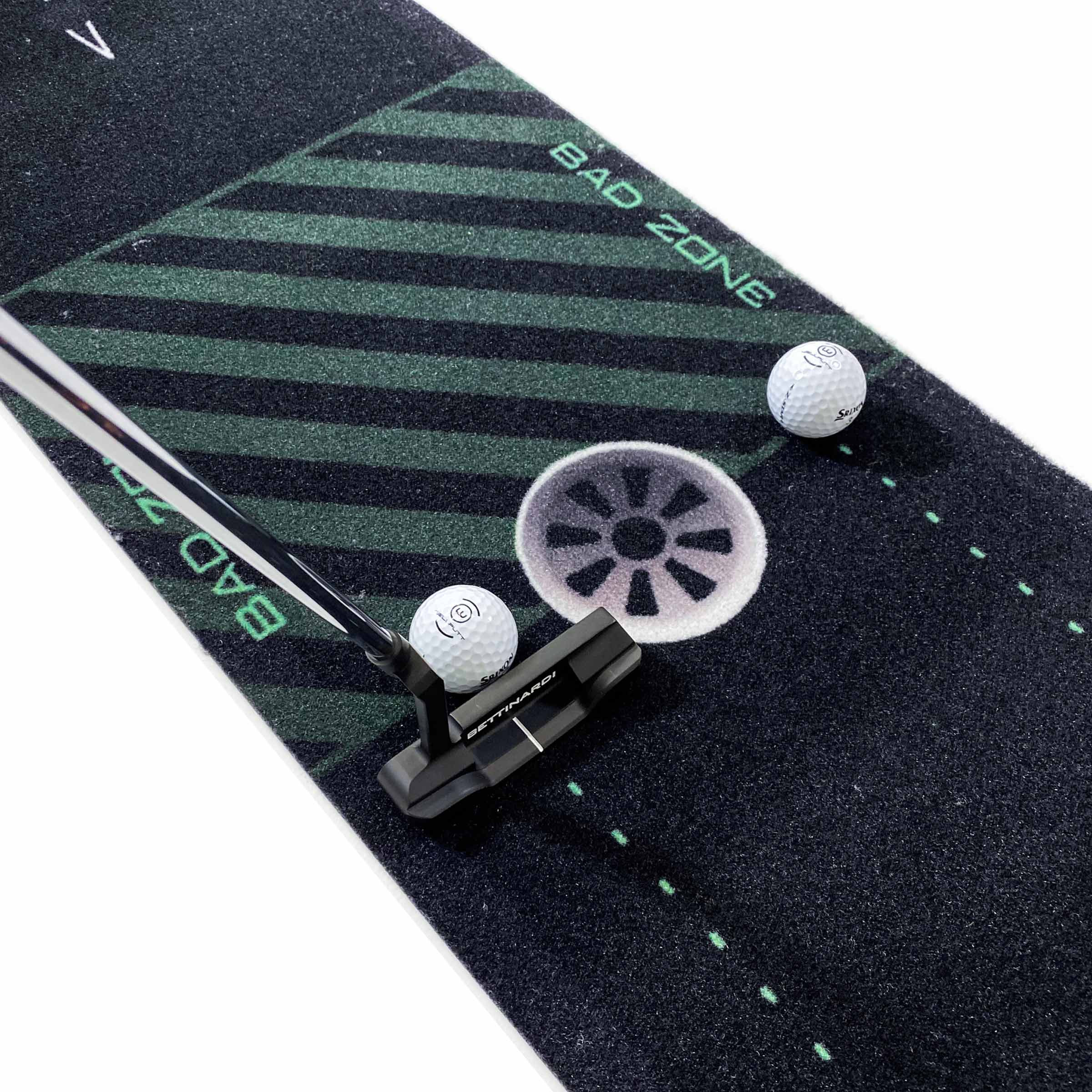 Putting training mat golf indoor - 3m First | Wellputt