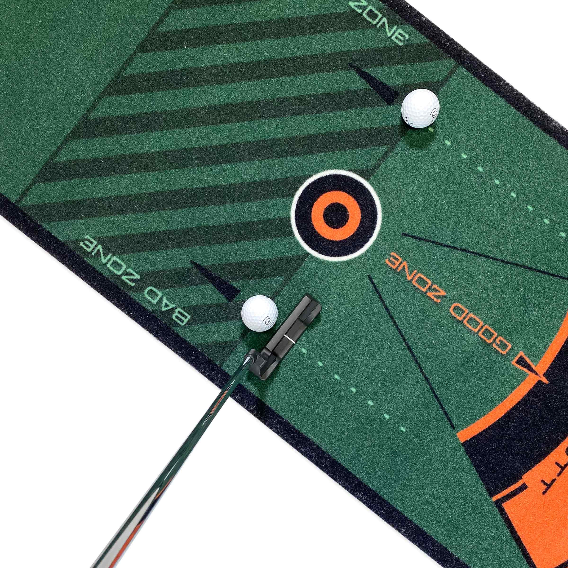 ★新品★WELLPUTT 4m BLACK／NEW DESIGN EDITION NEW WellPutt 4m Putting Mat - Classic (BLACK) Putting Mat +
