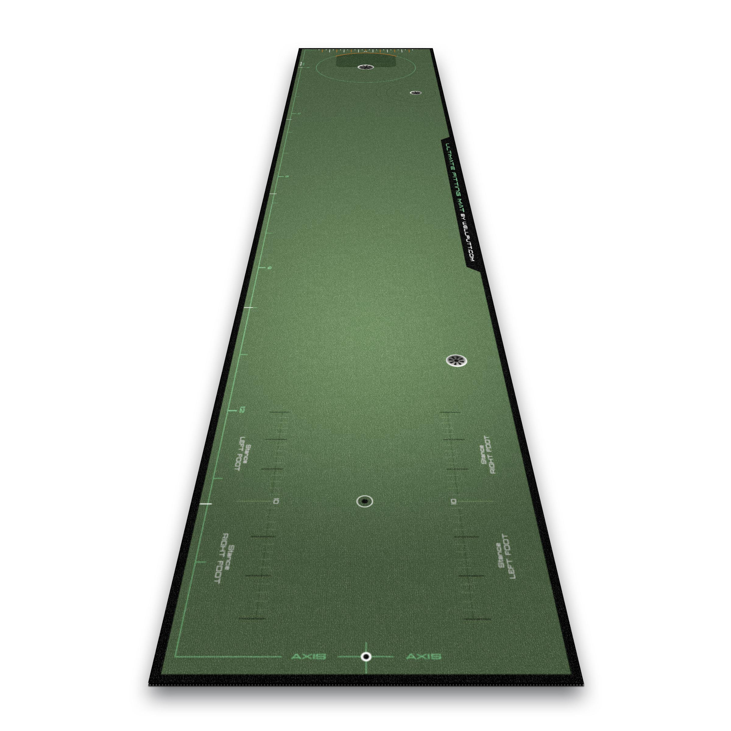 Putting training mat golf indoor - 5m Ultimate Fitting | Wellputt