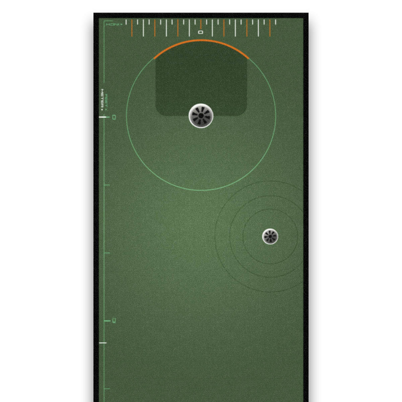 5,5m Putting Mat - Fitting