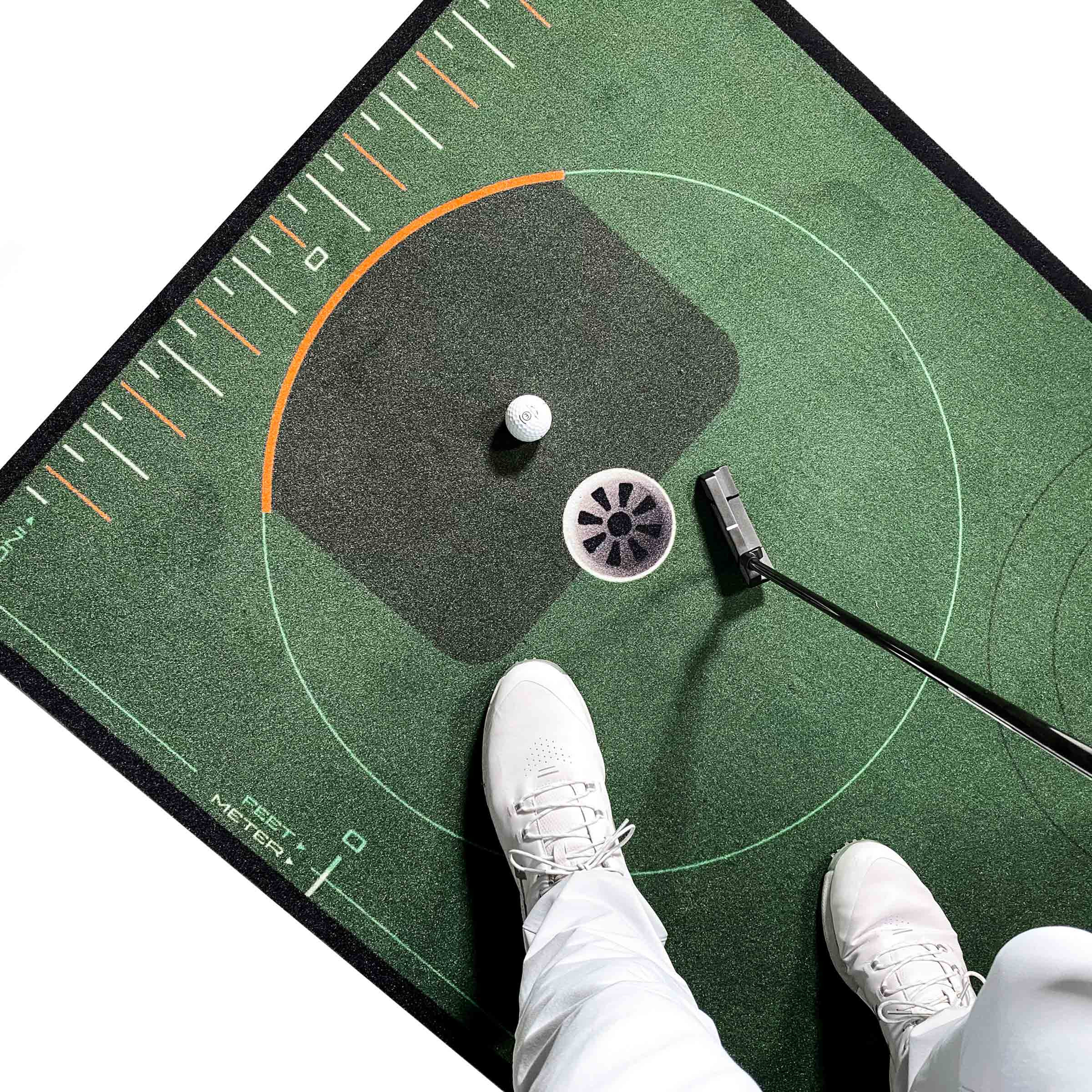 Putting training mat golf indoor - 5m Ultimate Fitting | Wellputt