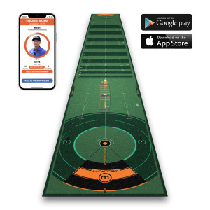 Putting training mat golf indoor - 4m Classic | Wellputt