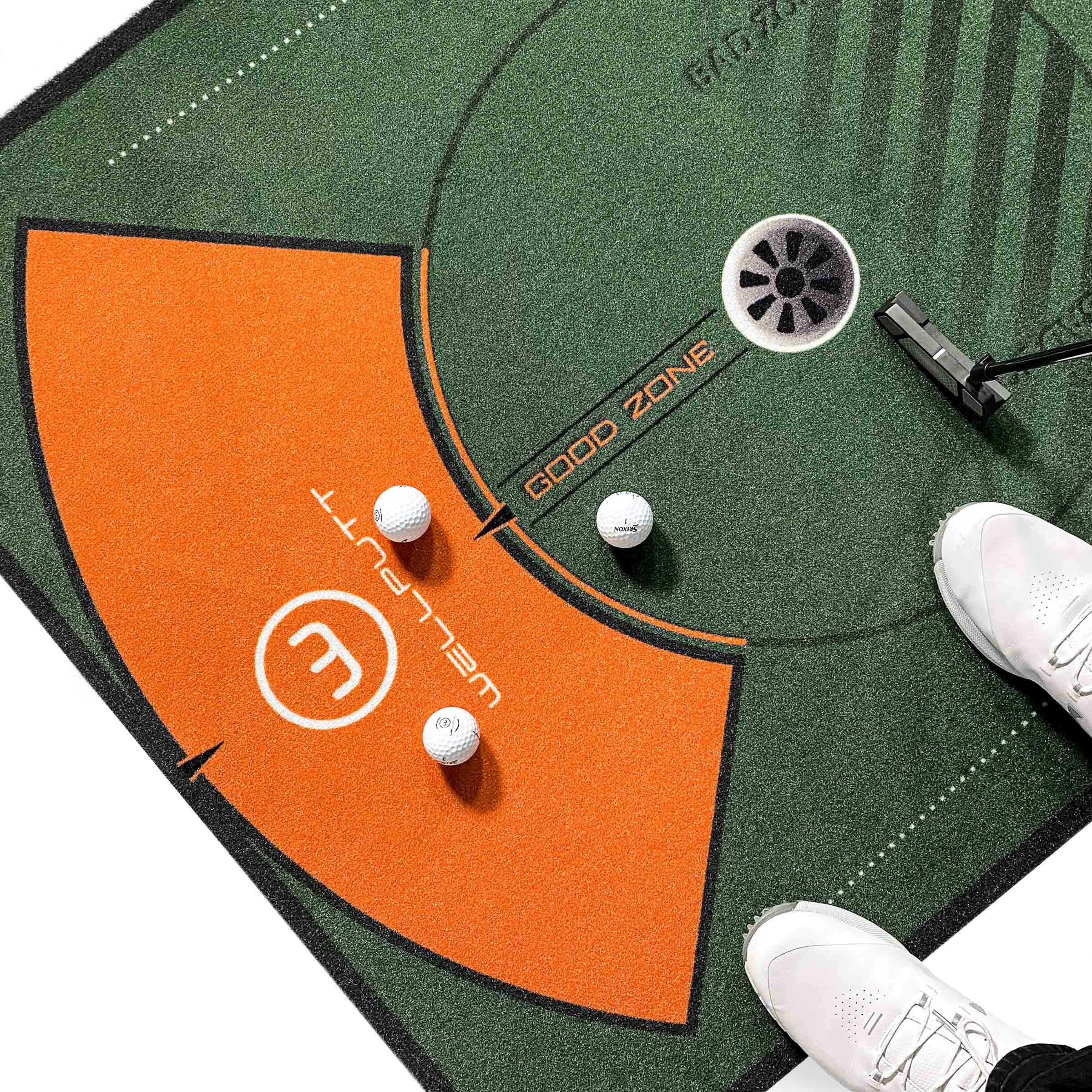 Putting training mat golf indoor - 8m Classic | Wellputt