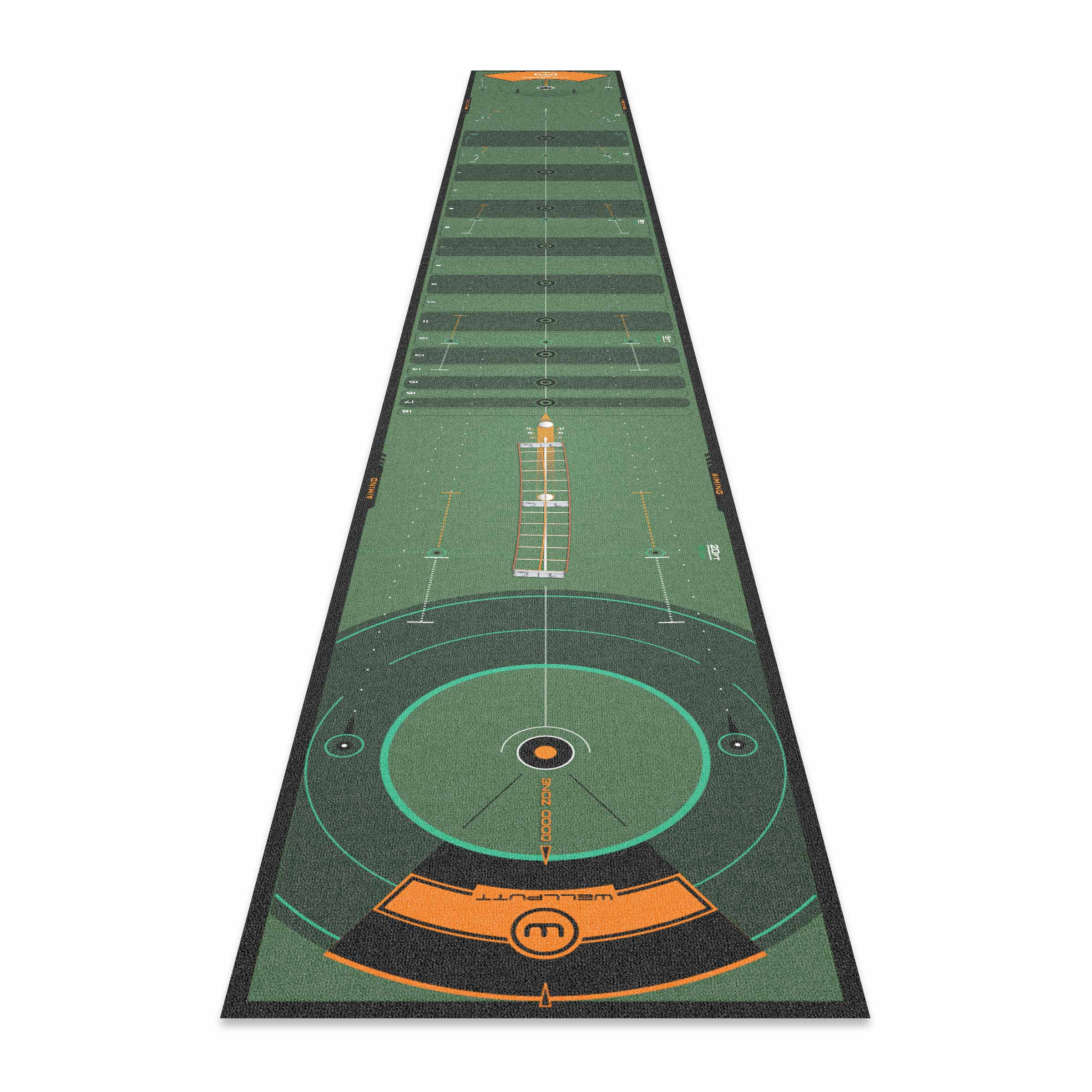 Putting training mat golf indoor - 8m Classic | Wellputt