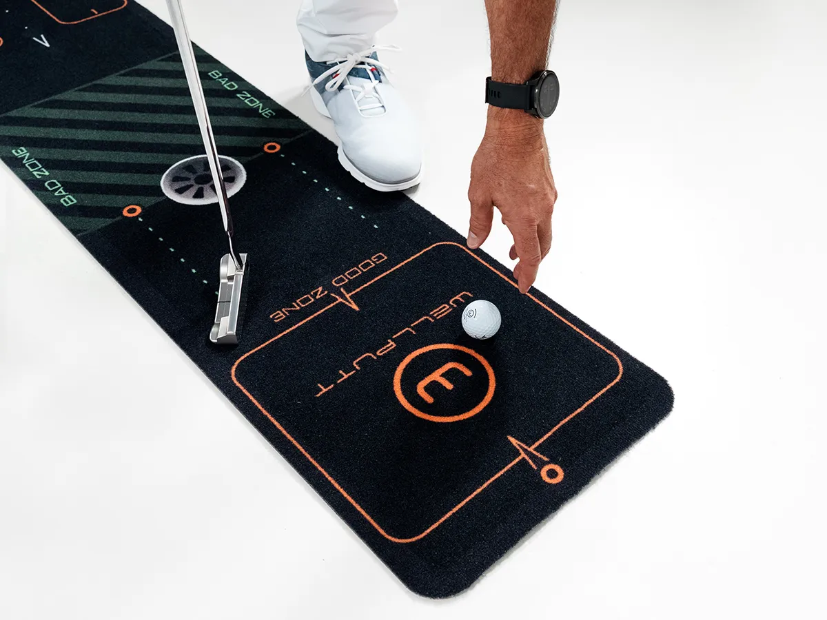Putting training mat golf indoor - 3m First | Wellputt