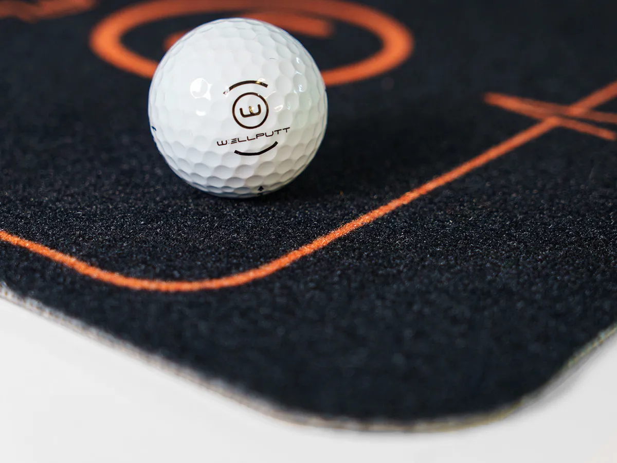 Putting training mat golf indoor - 3m First | Wellputt