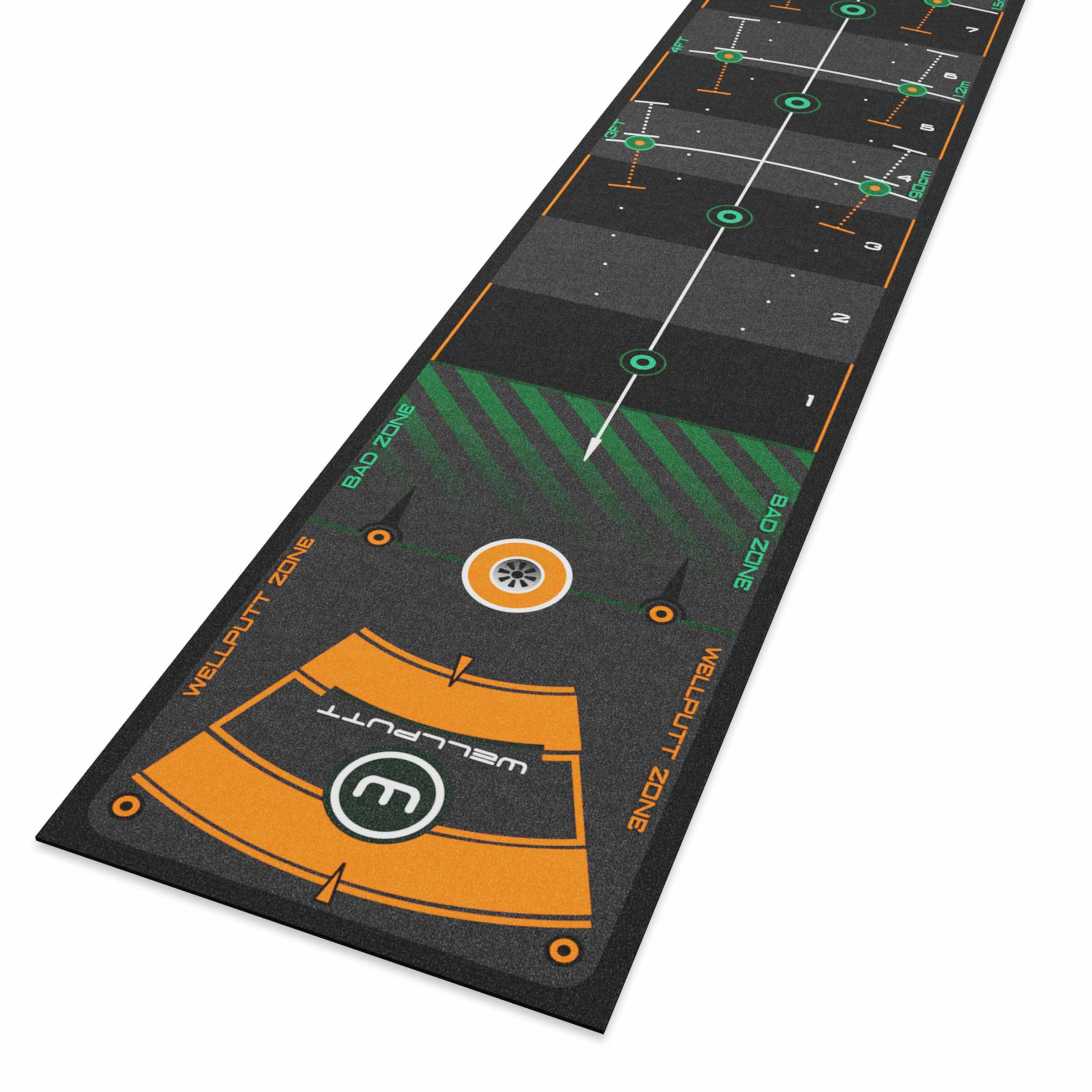 【ほぼ未使用】WELLPUTT 2m Tapis de Putting 2M Classic