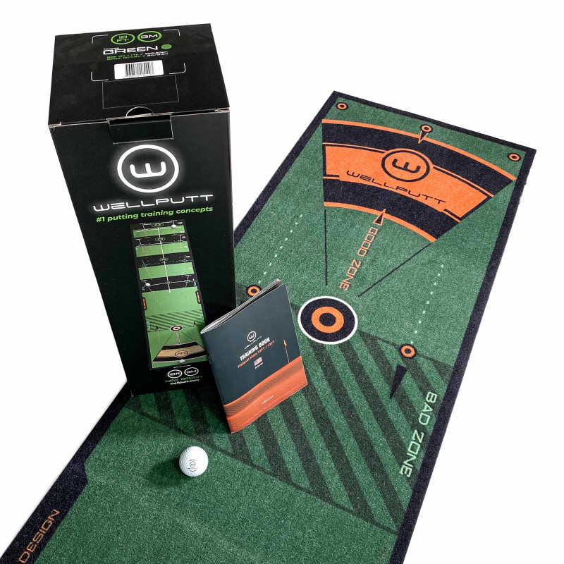 Putting training mat golf indoor - 10ft Classic | Wellputt