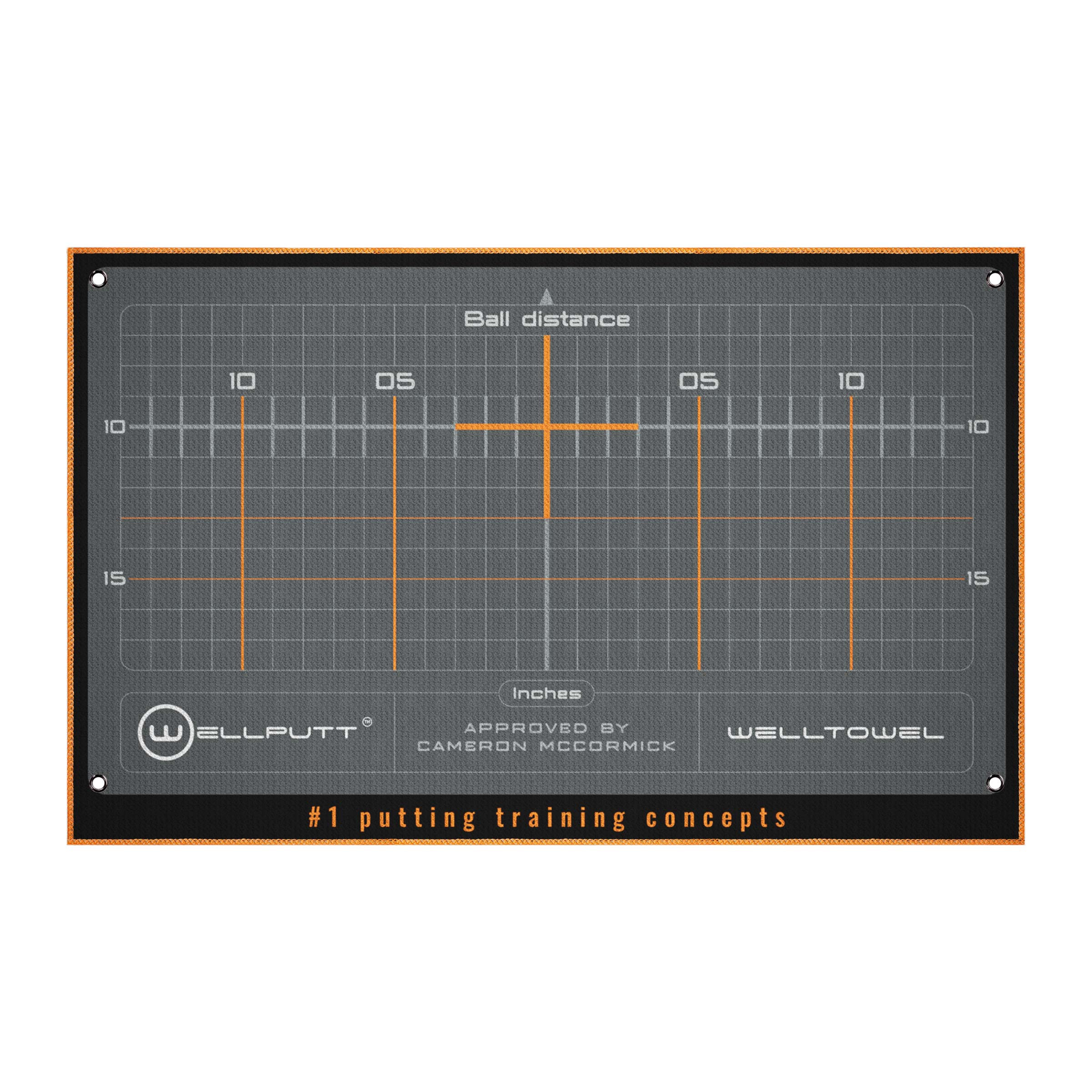 Putting training accessories - Welltowel | Wellputt