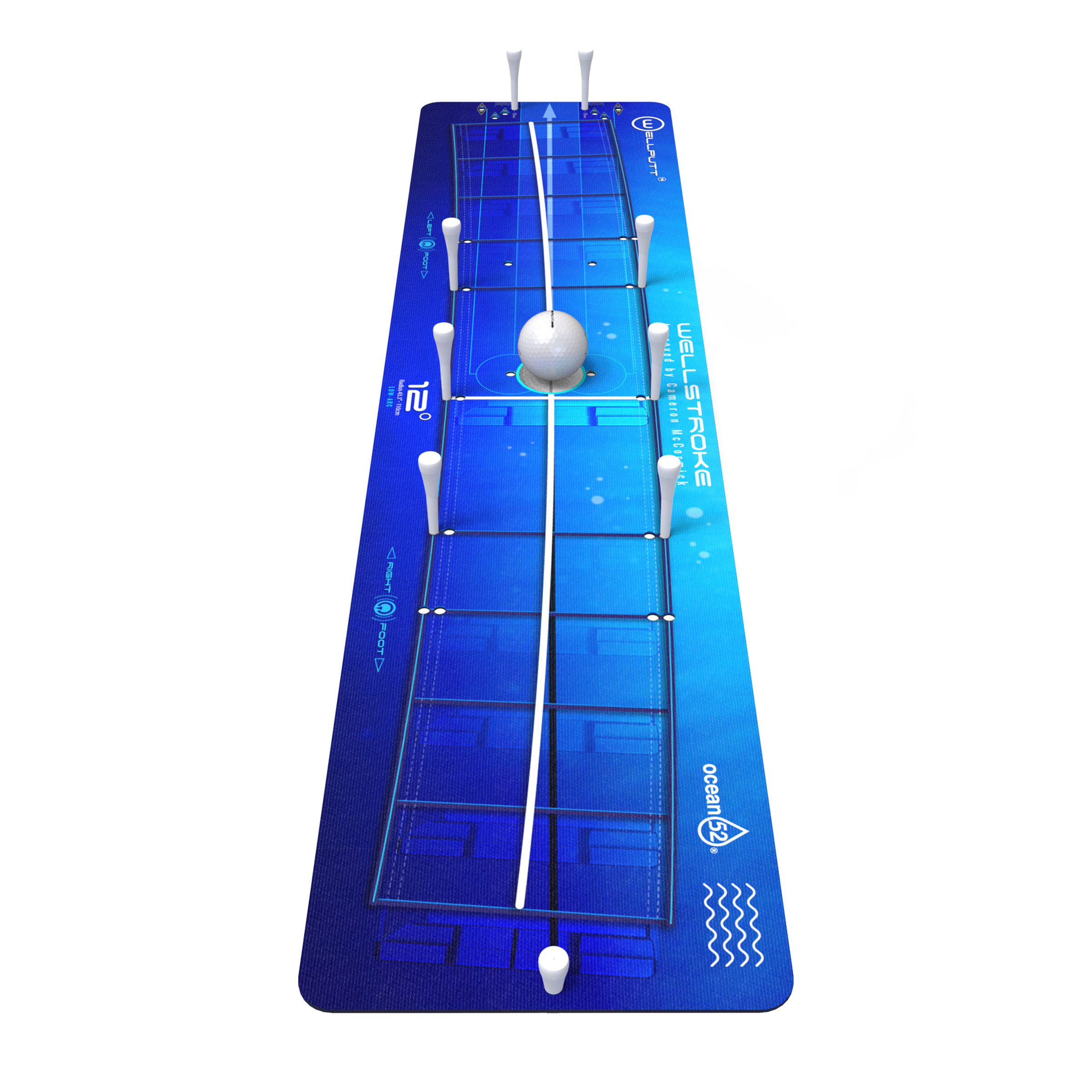 Wellstroke - Putting aid - Special edition Ocean 52 | Wellputt