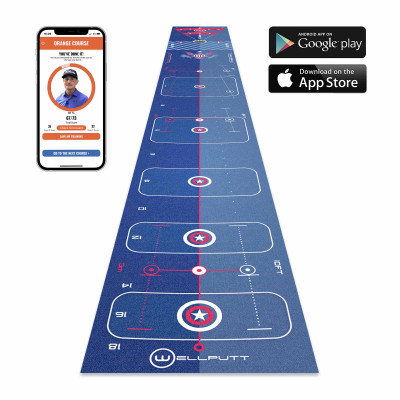 4m Putting Mat - Stars & Stripes