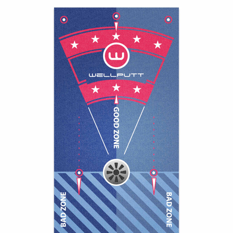 13ft Putting Mat - Stars & Stripes