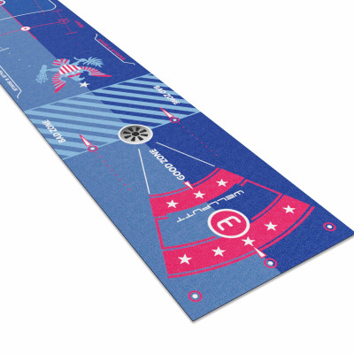 4m Putting Mat - Stars & Stripes