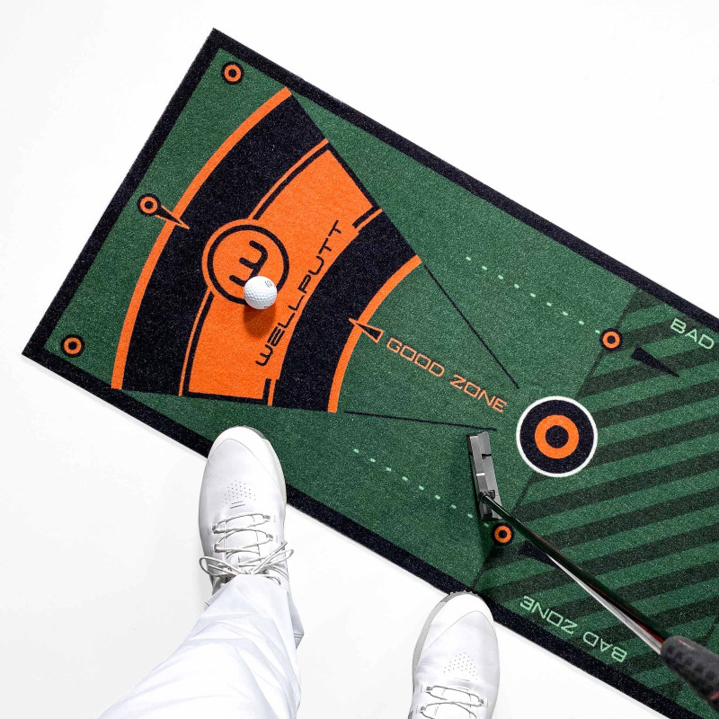 Putting training mat golf indoor - 10ft Classic | Wellputt