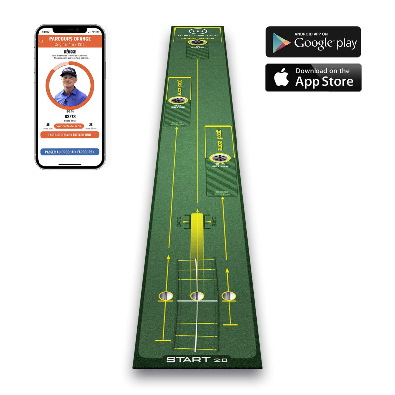 Putting Training Mats Improve your putting game at home Wellputt