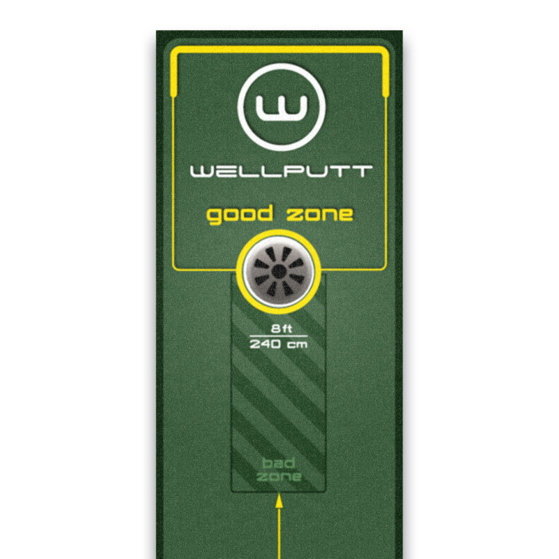 Putting training mat golf indoor - 10ft Start 2.0 | Wellputt