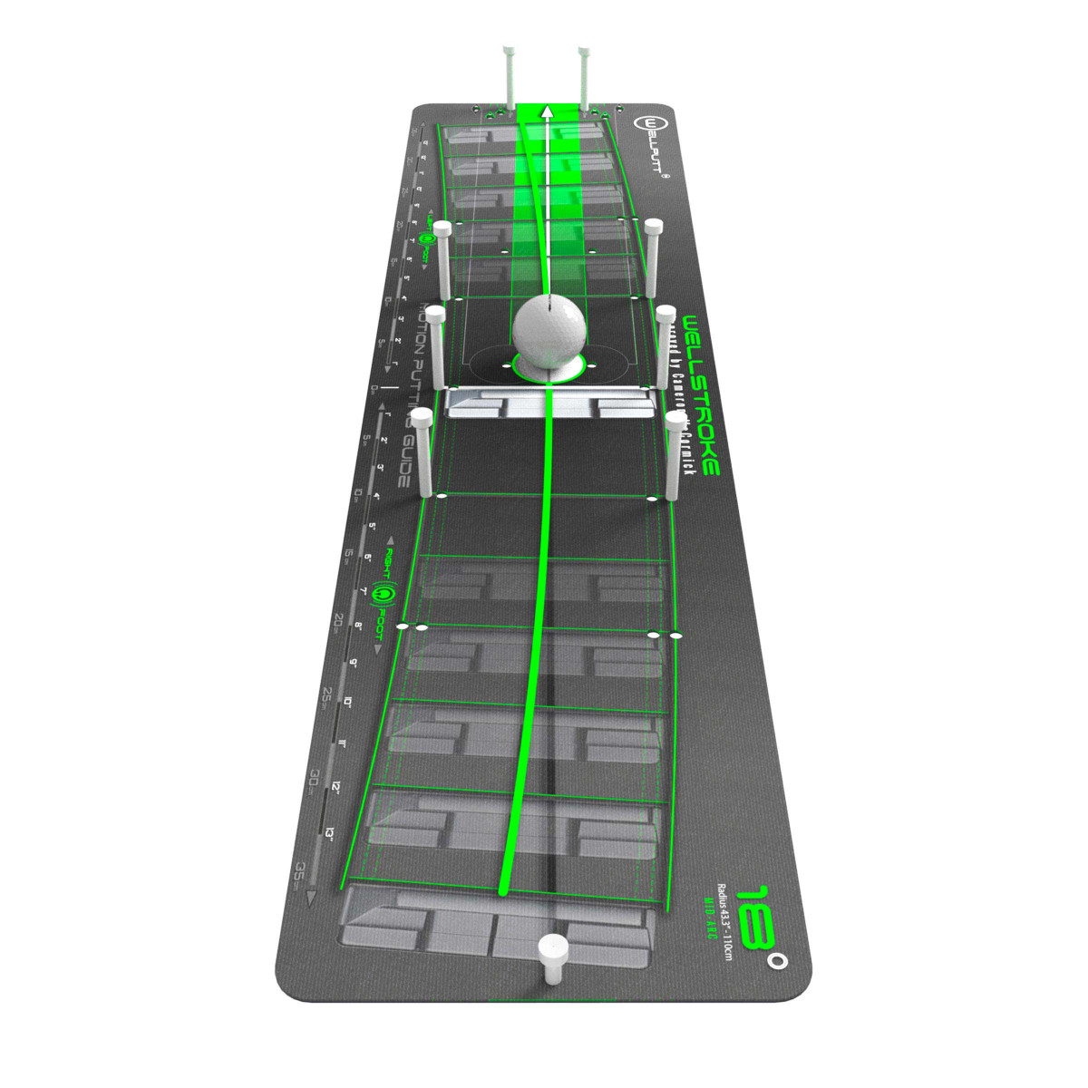Wellstroke - The ultimate putting training aid for golf | Wellputt
