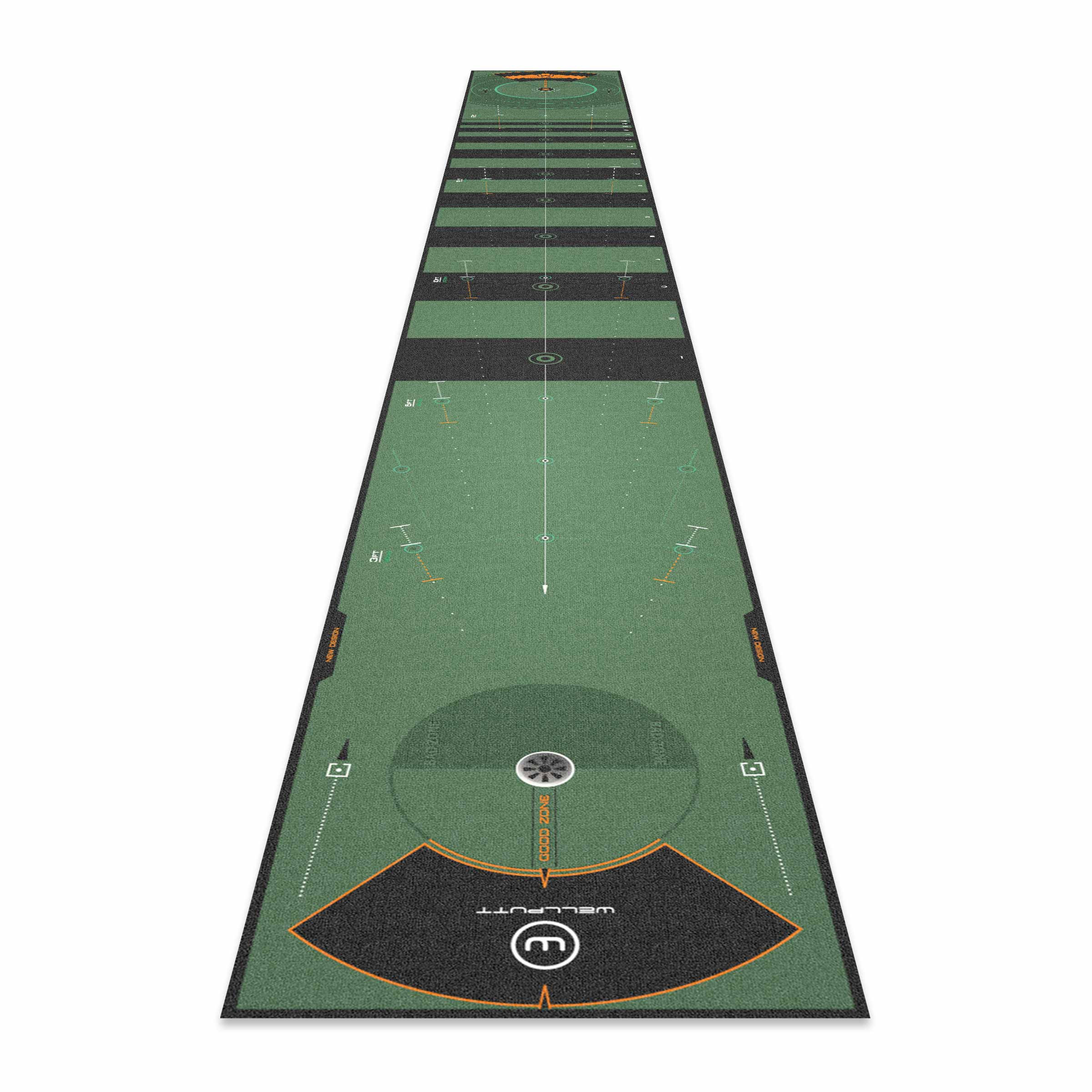 【ほぼ未使用】WELLPUTT 3m Putting training mat golf indoor - 3m Classic | Wellputt