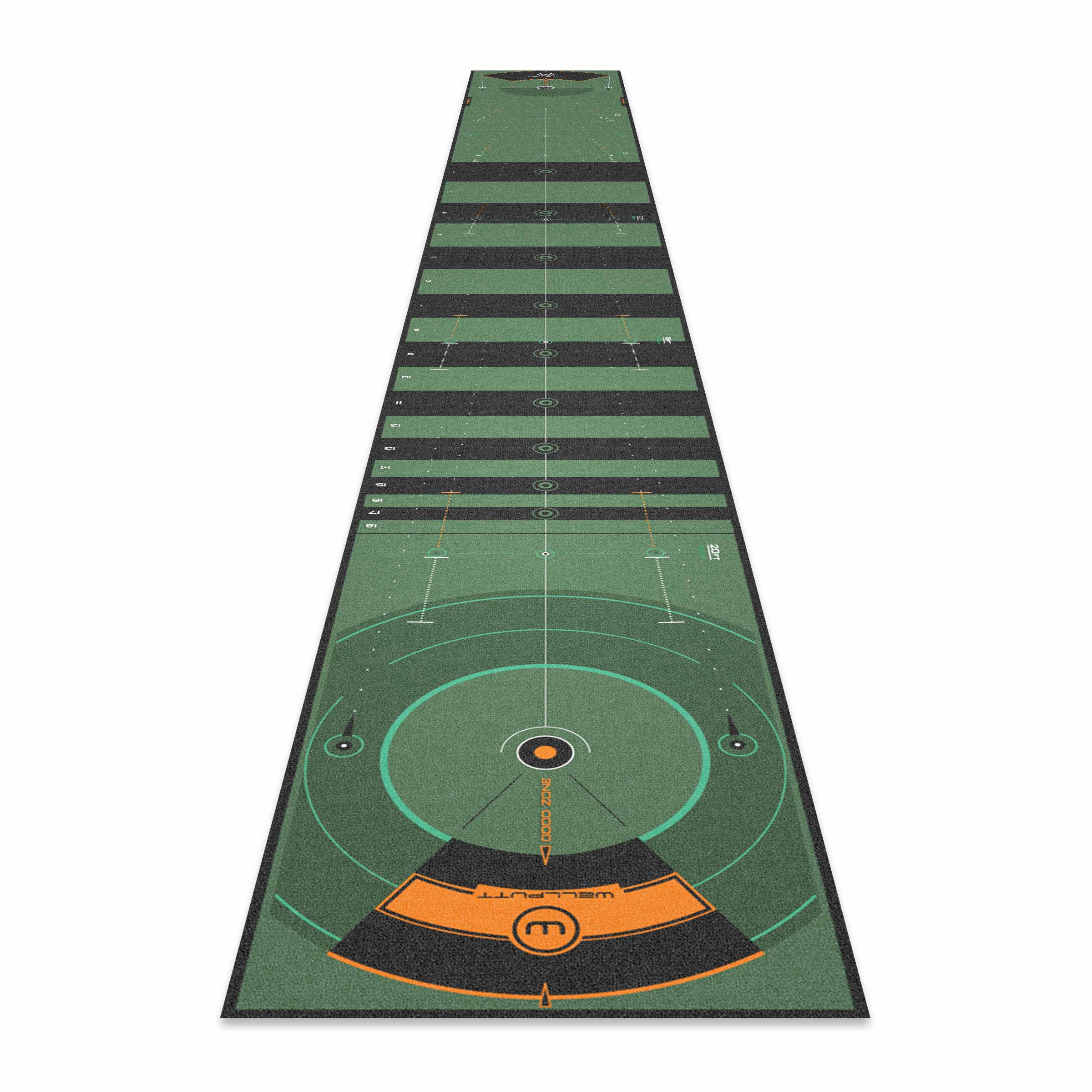 【ほぼ未使用】WELLPUTT 3m Putting training mat golf indoor - 3m Start 2.0 | Wellputt
