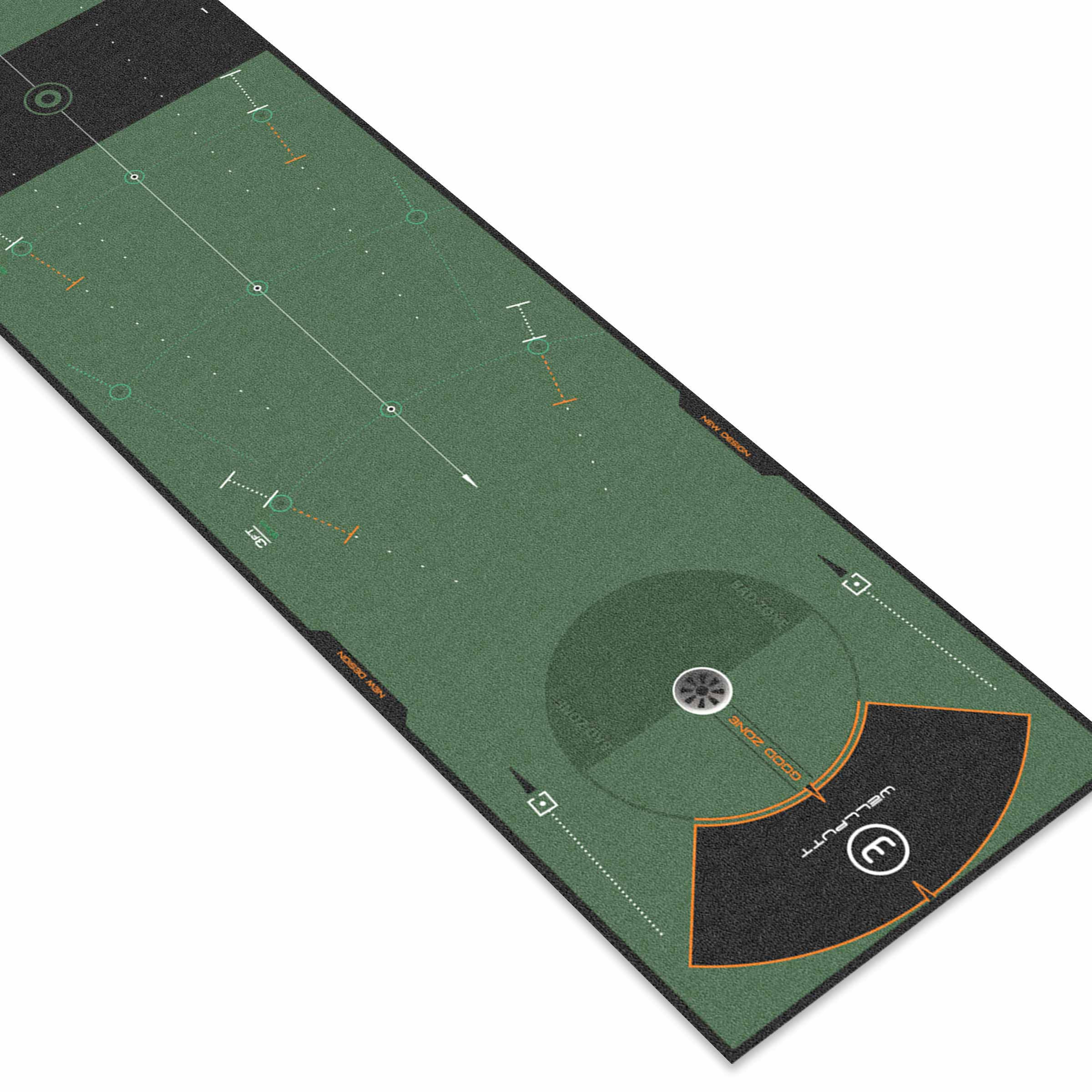 【ほぼ未使用】WELLPUTT 3m Putting training mat golf indoor - 3m Classic | Wellputt
