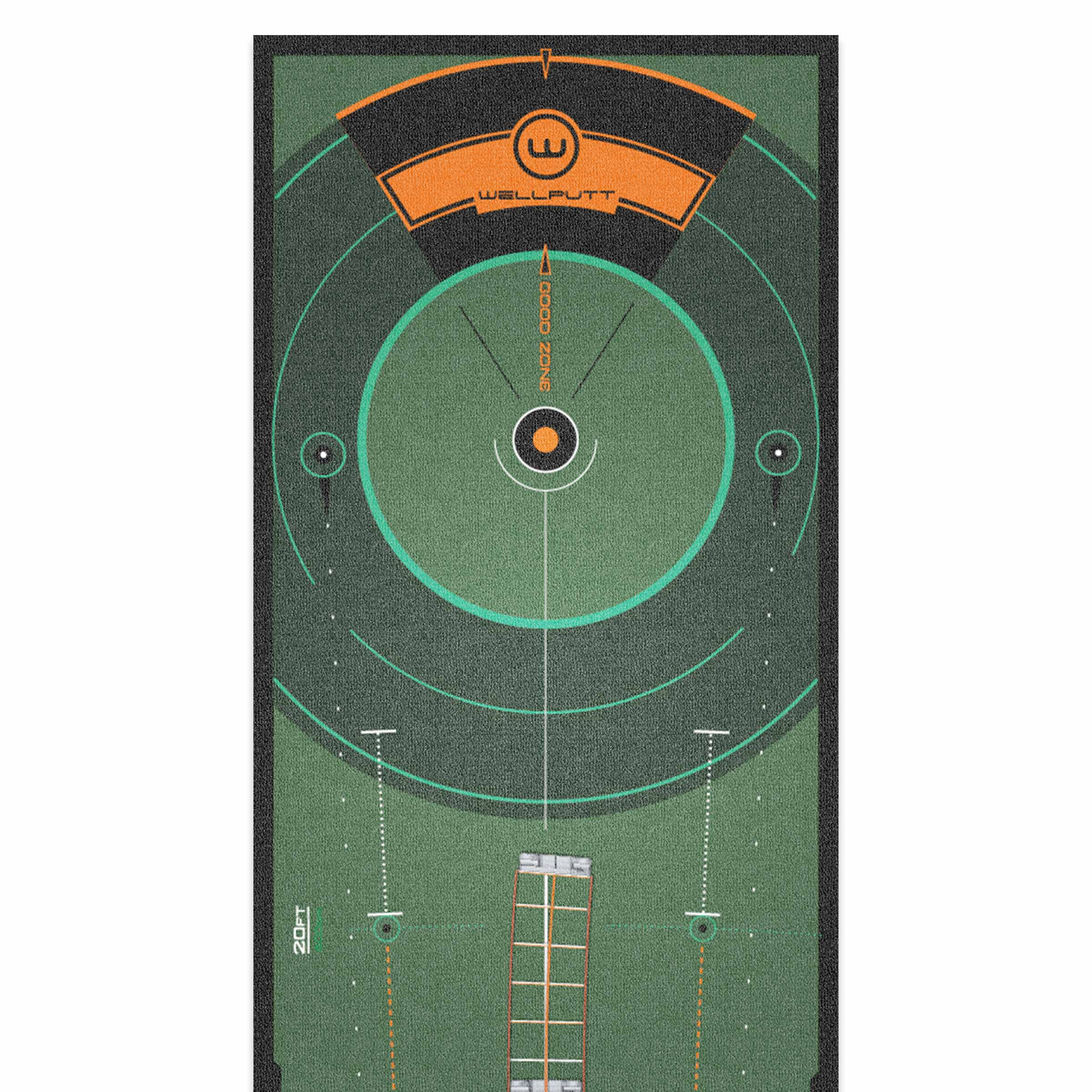 Putting training mat golf indoor - 26ft Performance | Wellputt
