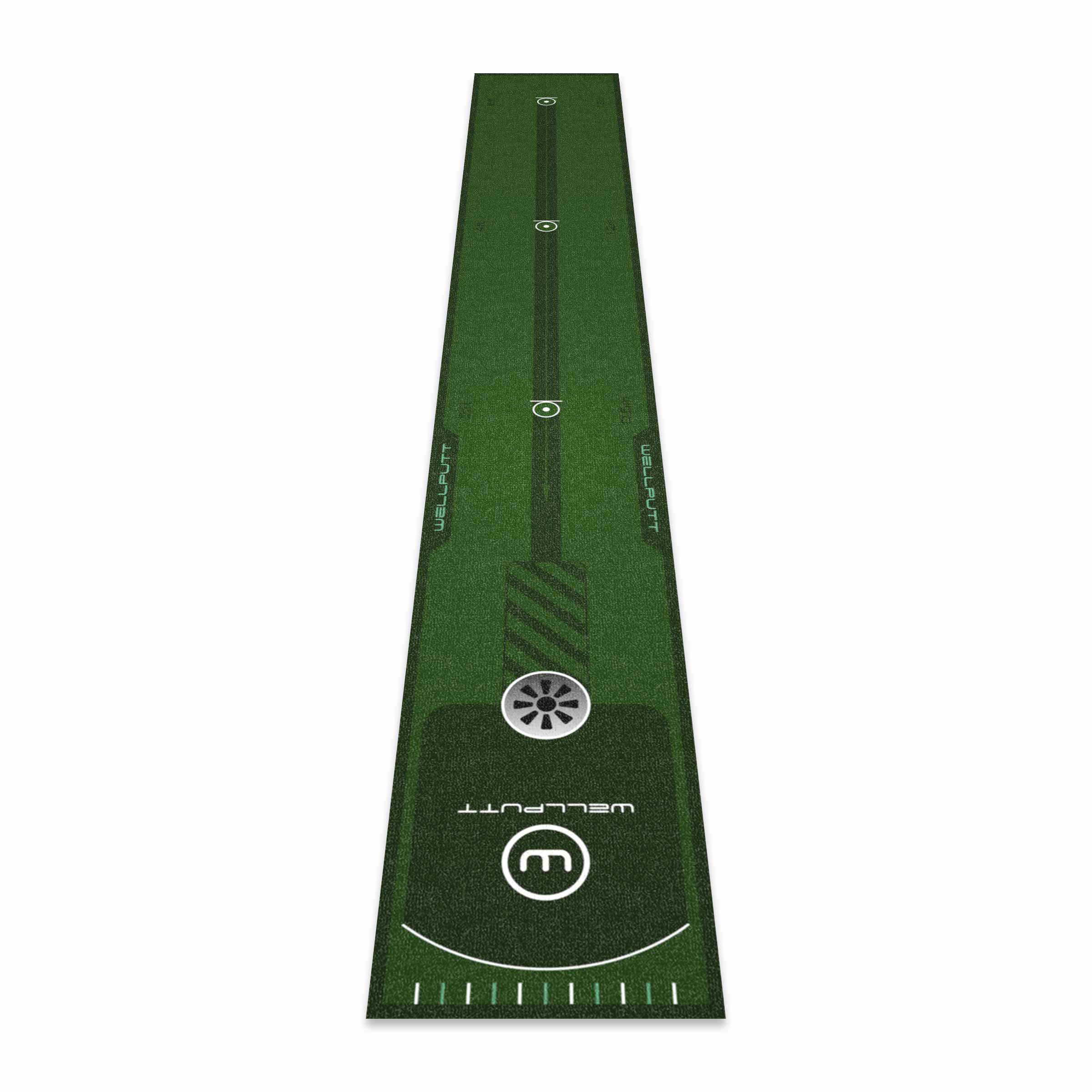 Putting training mat golf indoor - 8ft Essential | Wellputt