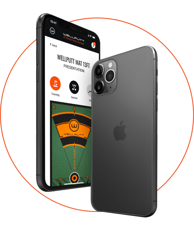 Wellputt app features illustrated