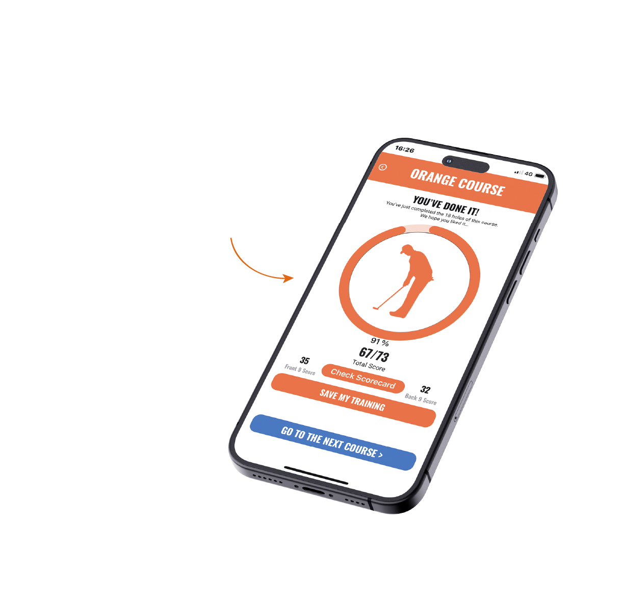+42% putting improvement – WellPutt app